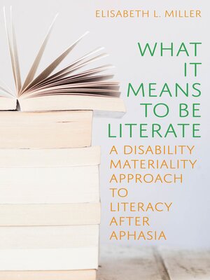 cover image of What It Means to Be Literate